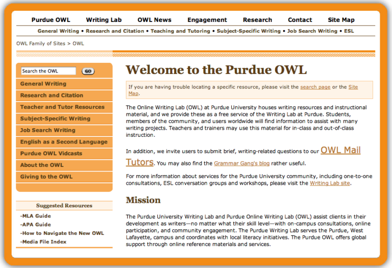 purdue owl essay checker