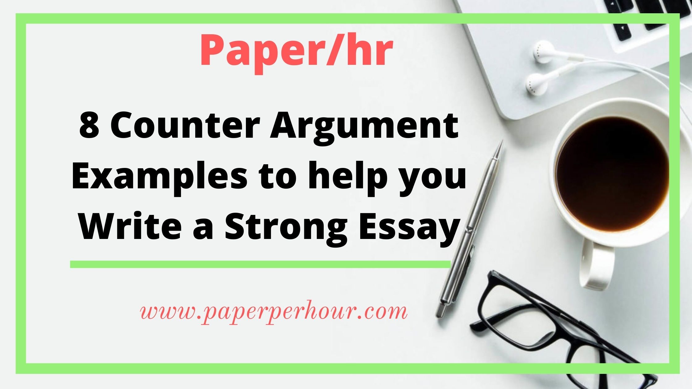 how to counter argue in an essay